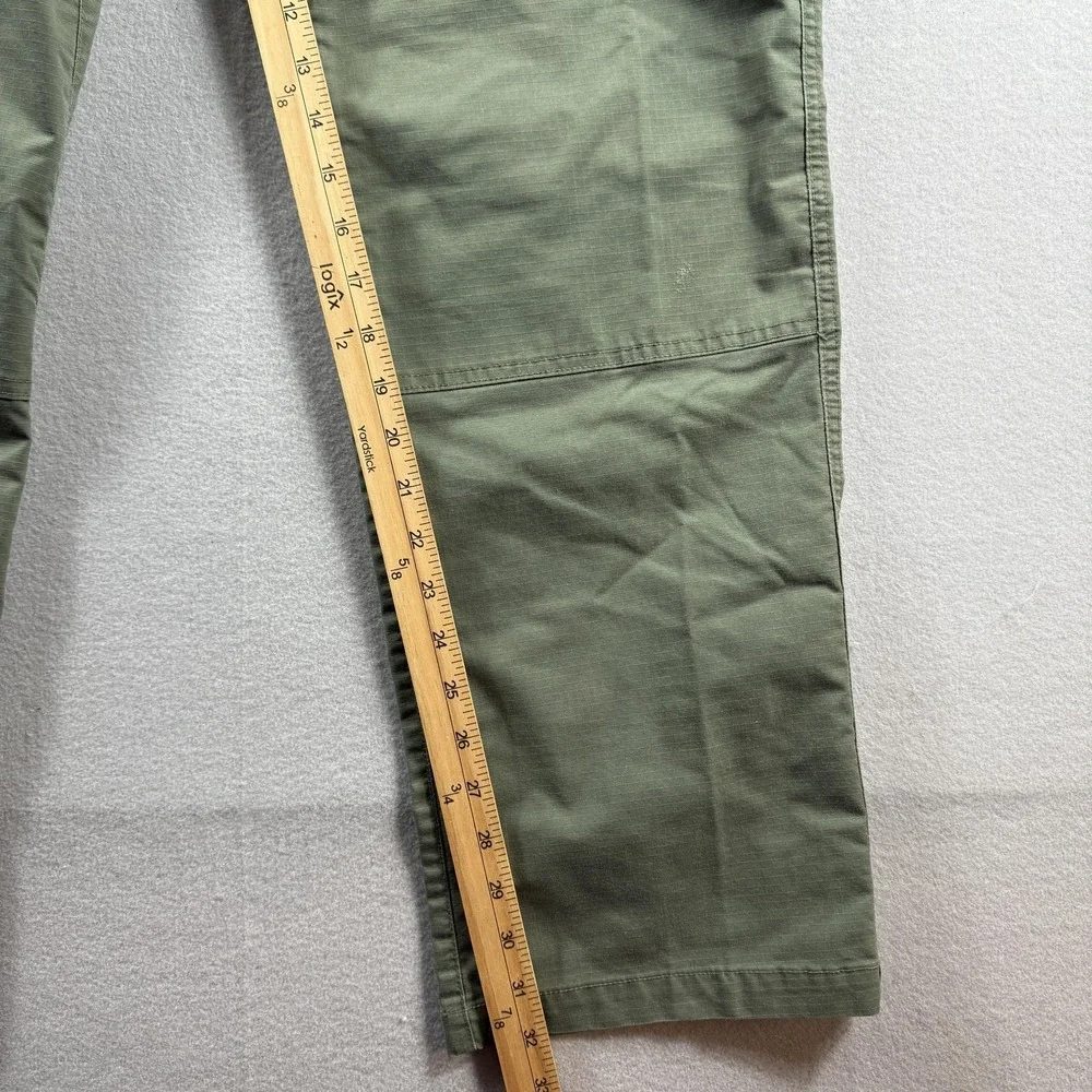 Propper Cargo Pants Mens 40x34 (Fit 38x32) Green Canvas Stretch Workwear